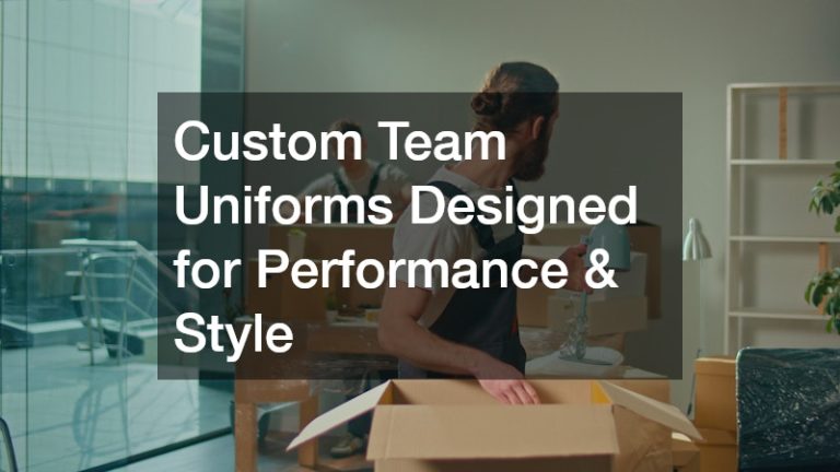 Custom Team Uniforms Designed for Performance and Style